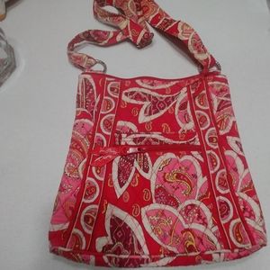 Vera Bradley Crossbody Bag, Rosy Posies